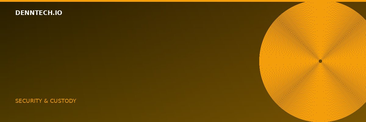 DennTech Security & Custody — crypto trading guide